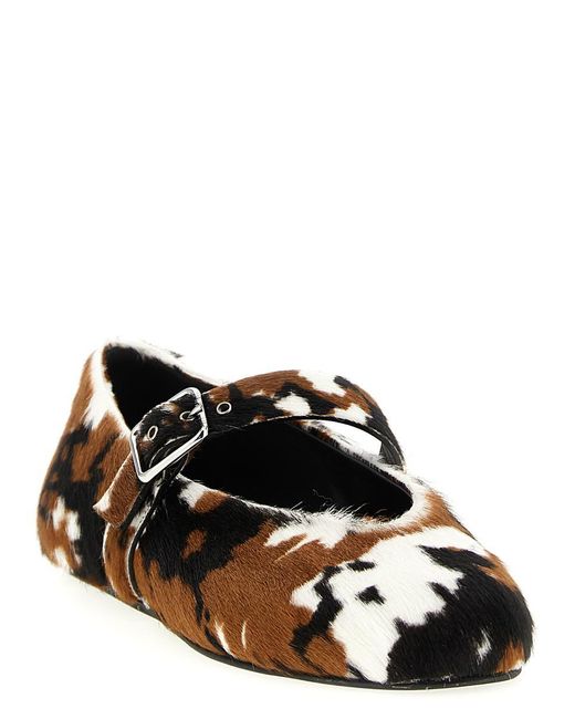 Le Silla White 'danielle' Ballet Flats