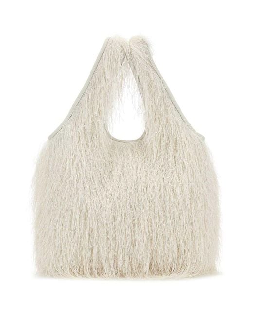 Dries Van Noten White Handbags.