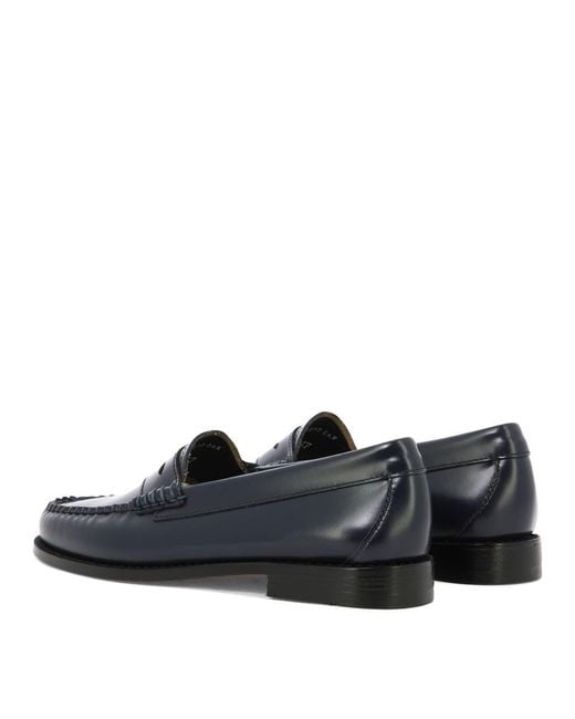 G.H.BASS Gray "Weejuns Penny" Loafers