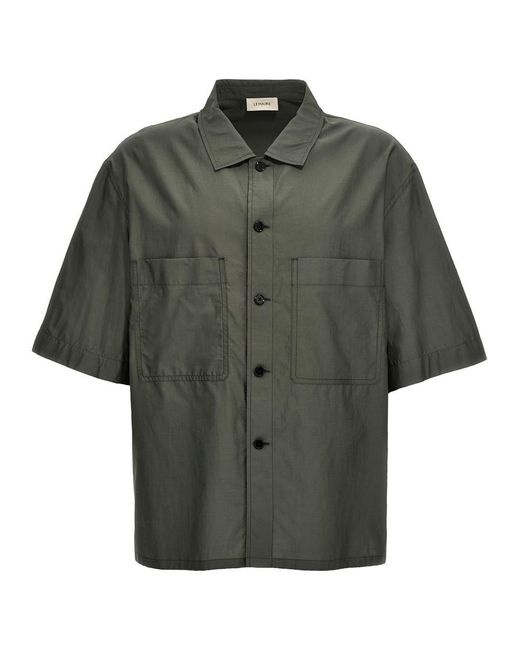 Lemaire Green 'Pyjama' Shirt for men