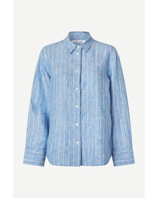 Samsøe & Samsøe Blue Sanot Shirt
