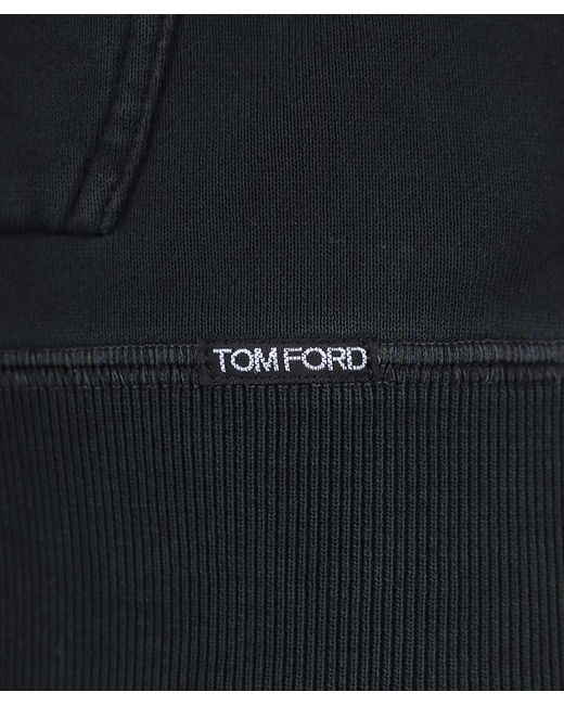 Tom Ford Blue Edy Hooded Wool Sweater for men