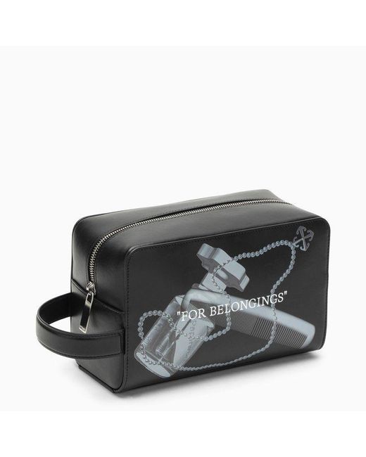 Off-White c/o Virgil Abloh Black Off Whitetm Beauty Case Bookish With Motives X Ray for men