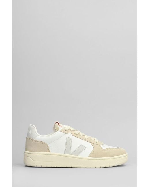 Veja White V-82 Sneakers