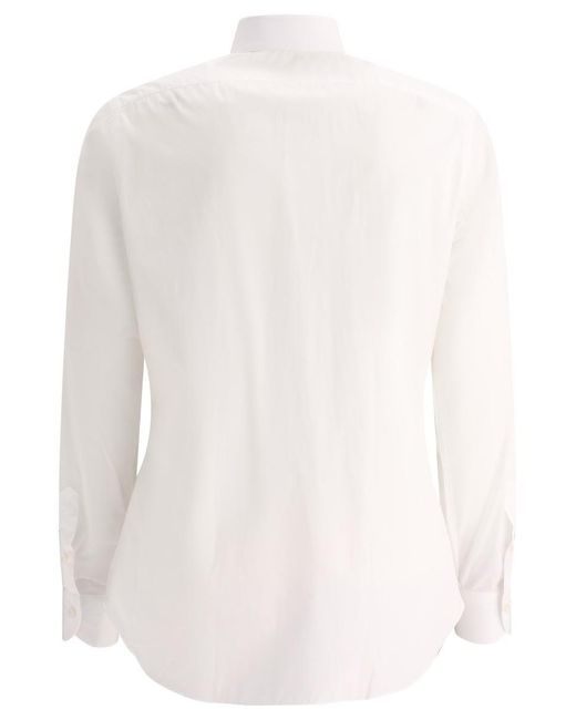 Borriello White Classic Shirt for men