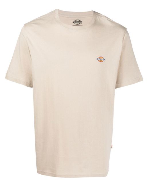 Dickies Cotton T-shirts And Polos Beige 