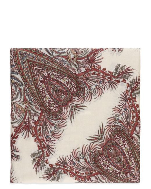 Etro Red Scarfs