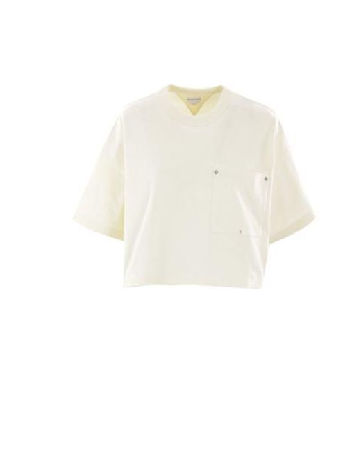 Bottega Veneta White T-Shirts And Polos