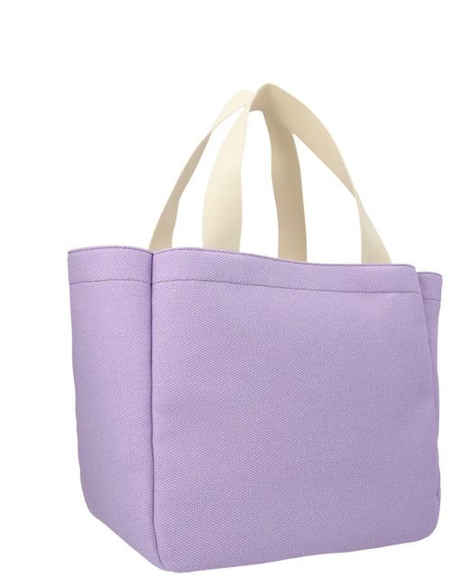 J.W. Anderson Purple 'Cabas' Shopping Bag