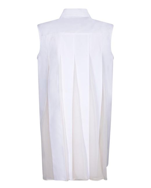 Sacai White Dresses