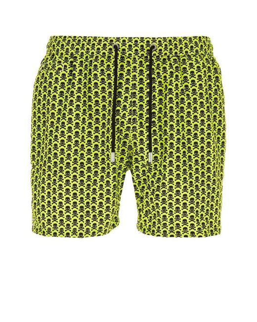 Saint Barth Green Swimsuits for men