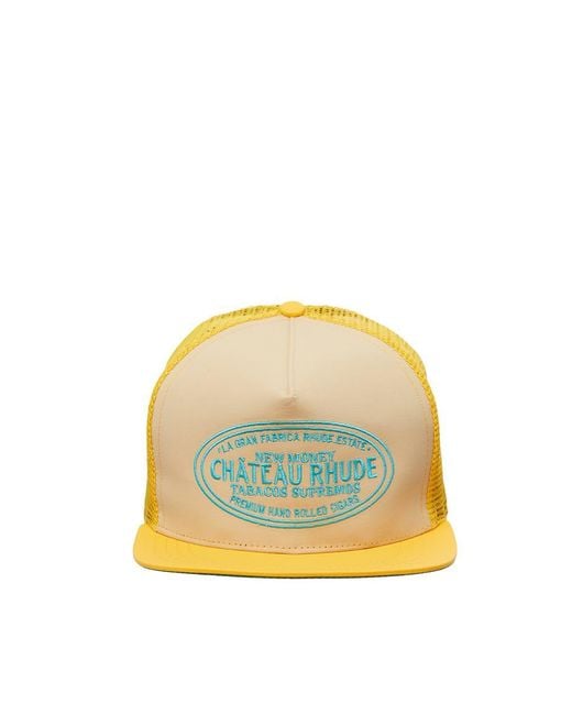 Rhude Yellow Caps & Hats for men