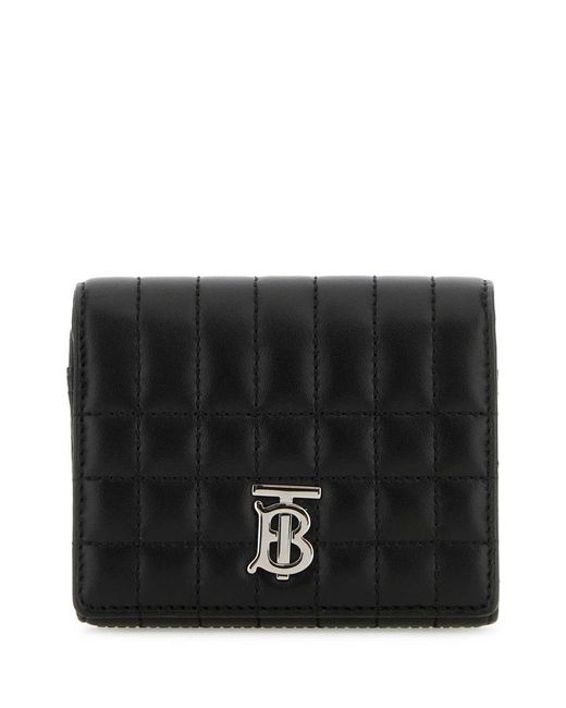 Burberry Black Leather Small Lola Wallet