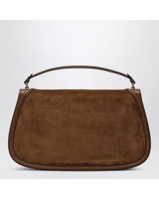 Gucci Brown Large Blondie Handbag In