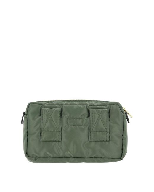 Porter-Yoshida and Co Green "Tanker" Shoulder Bag for men