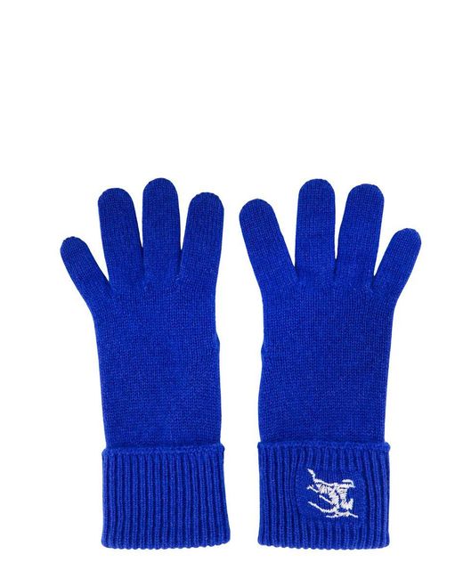 Burberry Blue Gloves for men