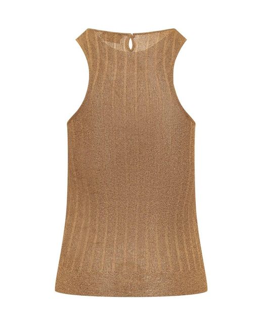 Tom Ford Brown Knitted Tops