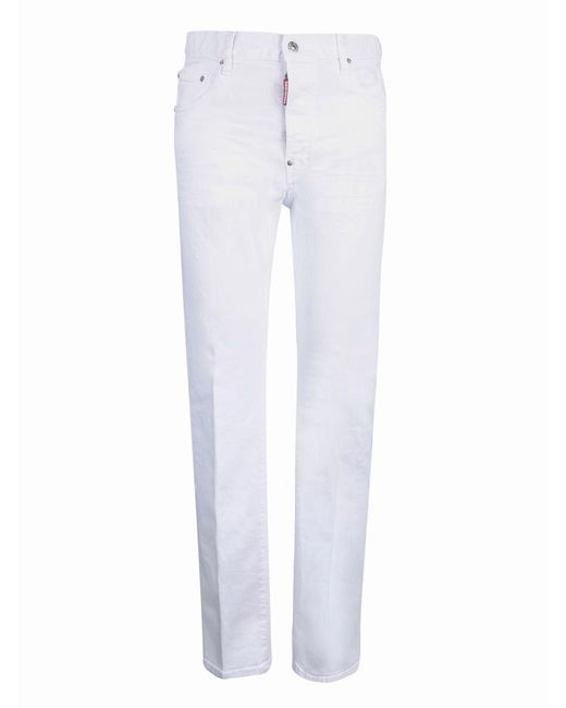 DSquared² White Trousers for men