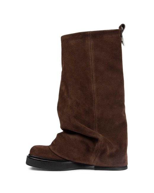 The Attico Brown Boots