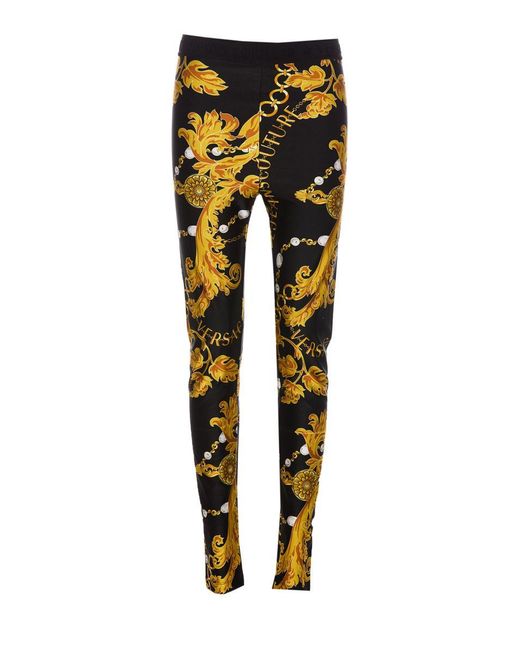 Buy Versace Jeans Couture Men Black Side Baroque Panels Track Pants Online  - 915486 | The Collective
