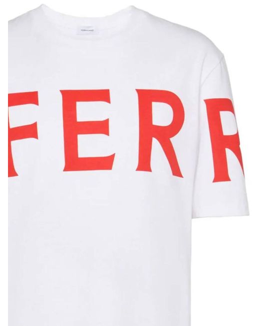 Ferragamo White T-shirts And Polos for men