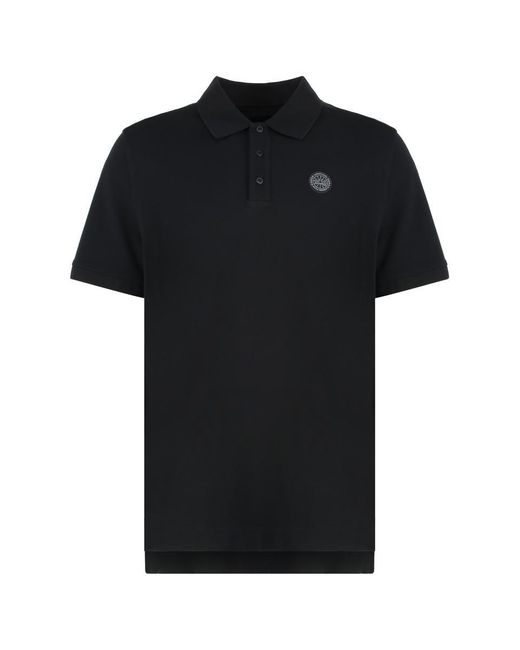 Canada Goose Black Beckley Cotton-Piqué Polo Shirt for men