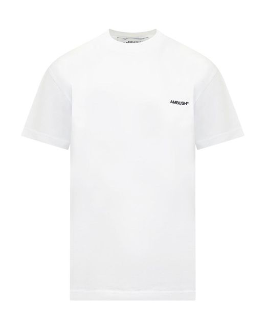 Ambush White T-Shirt Pack Of 3 for men