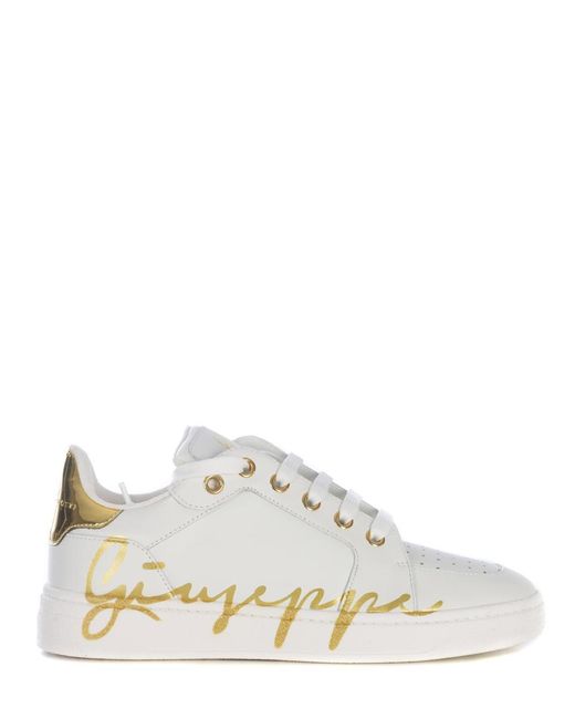 Giuseppe Zanotti White Sneakers "Gz94" for men