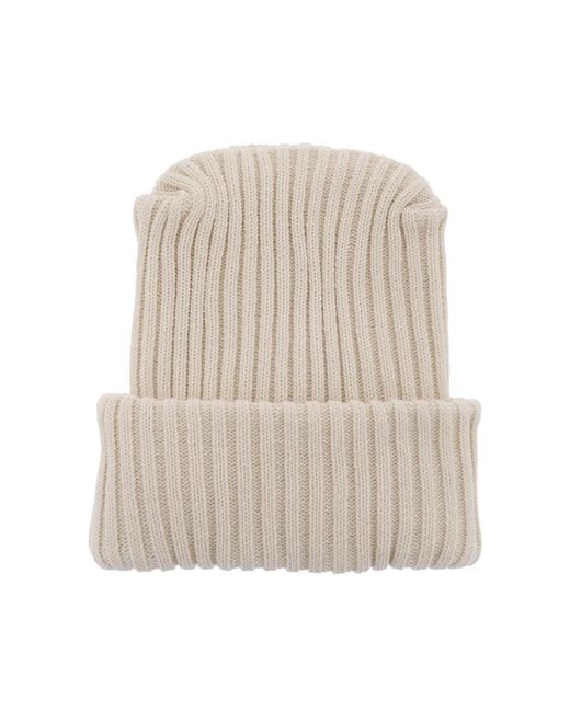 Moncler White Moncler X Roc Nation By Jay-Z Tricot Beanie Hat for men