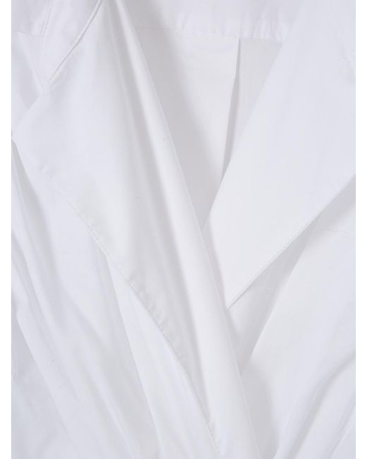 Jonathan Simkhai White Midi Shirt Dress