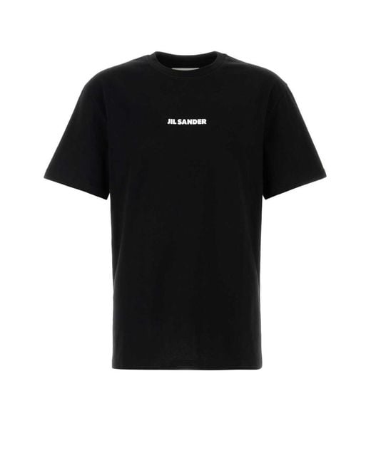 Jil Sander Black T-Shirt for men