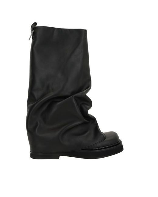 The Attico Black Boots