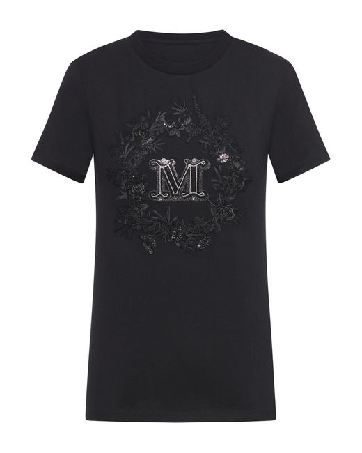 Max Mara Black T-shirts