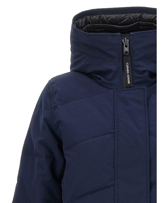Canada goose lorette parka blue top