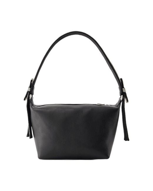 Kara Black Double Bow Pouch