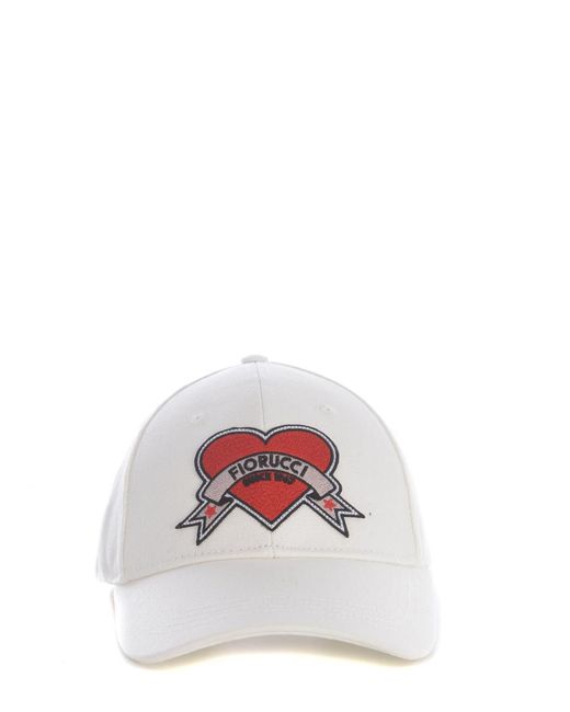 Fiorucci White Hat "heart"