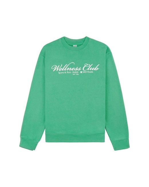 Sporty & Rich Green Sweaters
