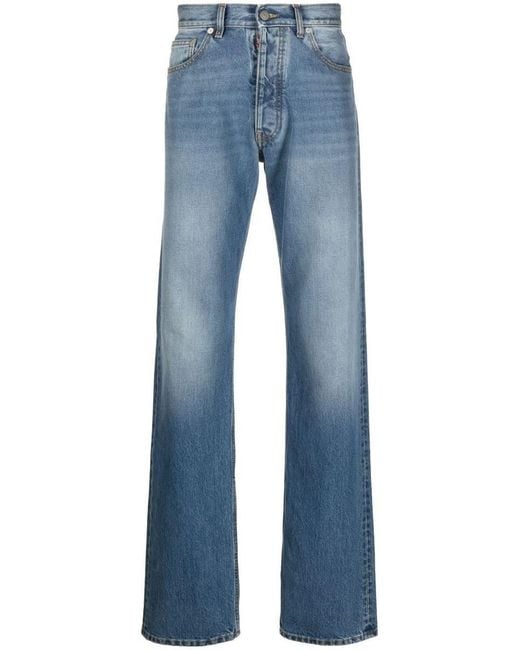 Maison Margiela Straight-leg Jeans - Unisex - Cotton/polyester in Blue for  Men | Lyst