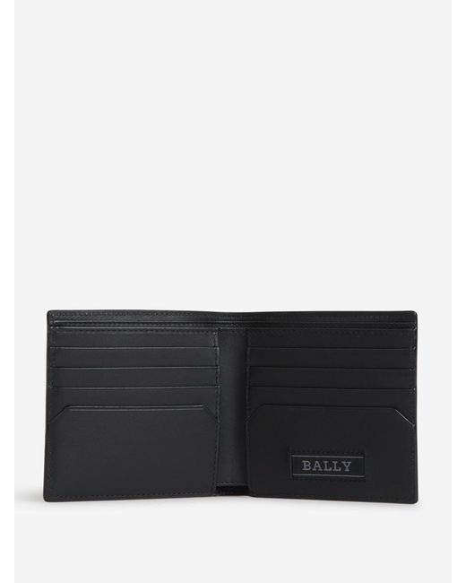 Bally White Brasai Leather Wallet for men