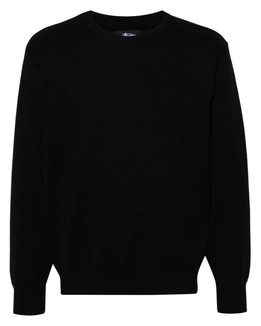 Stussy Black Laguna Icon Cotton Sweater for men