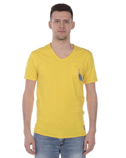 Daniele Alessandrini Yellow Topwear for men