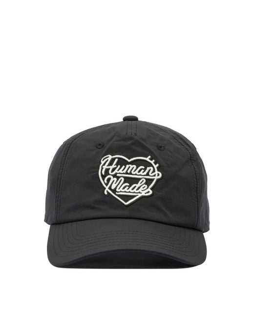 Human Made Black Nylon Trucker Cap for men