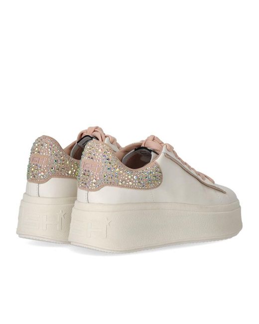 Ash Natural Moby Strass Bis Sneaker