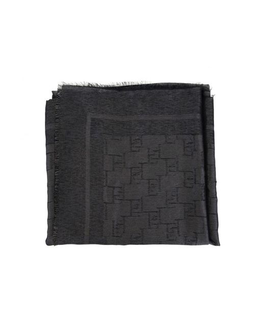 Elisabetta Franchi Black Sciarpe