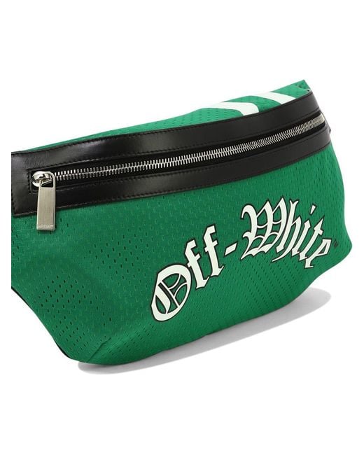 Off-White c/o Virgil Abloh Green Off- "Core" Belt Bag for men