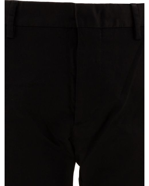 NN07 Black "Theo" Trousers for men