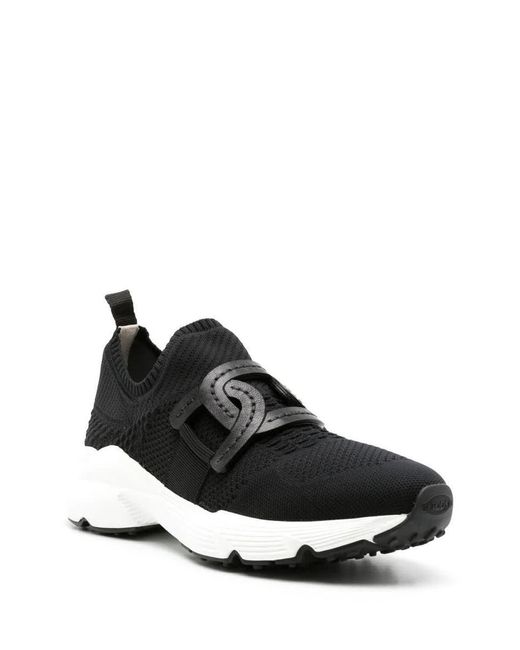 Tod's Black Kate Technical Fabric Sneakers