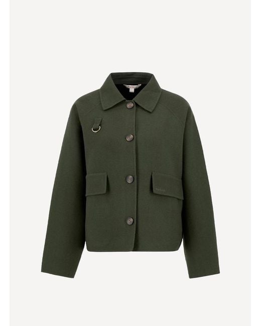 Barbour Green Leonie Overshirt