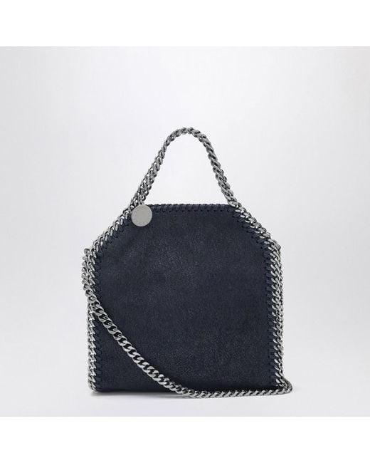 Stella McCartney Blue Tote Bag Micro Falabella Midnight