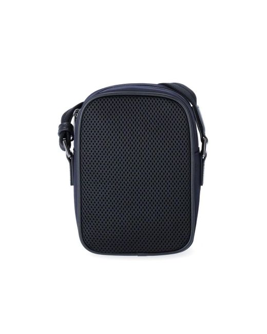 Emporio Armani Blue Travel Essential Crossbody Bag for men